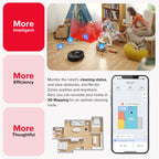 Roborock Q8 Max Robot Vacuum and Mop with Obstacle Avoidance, LiDAR Navigation, 5500Pa Suction Power, and App Control(White)