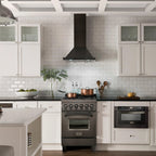 ZLINE 36 in. Wall Mount Range Hood in Black Stainless Steel (BSKBN-36)