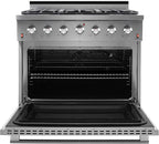 NXR Range 36�?5.5 cu ft Gas Range in Stainless Steel