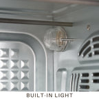 LNC 34 qt Air Fryer, Black - Ready Light Indicator