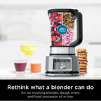 Ninja?? Foodi?? Power Blender & Processor 3-in-1 72-oz. Blender and Food Processor 1200W 4 Auto-iQ?? Presets, SS200