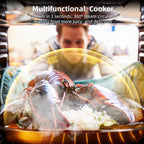 24" Built-in Electric Single Wall Oven, 2.47 Cu. Ft. Convection Wall Oven in Stainless Steel 3000W with 8 Baking Modes & 108 Automatic Recipes, Colorful LED Screen