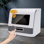 Countertop Dishwasher, Portable Countertop Dishwasher, Mini Dishwasher for Small Households, Apartments, Boats, and Campers/ RVS with Limited Space