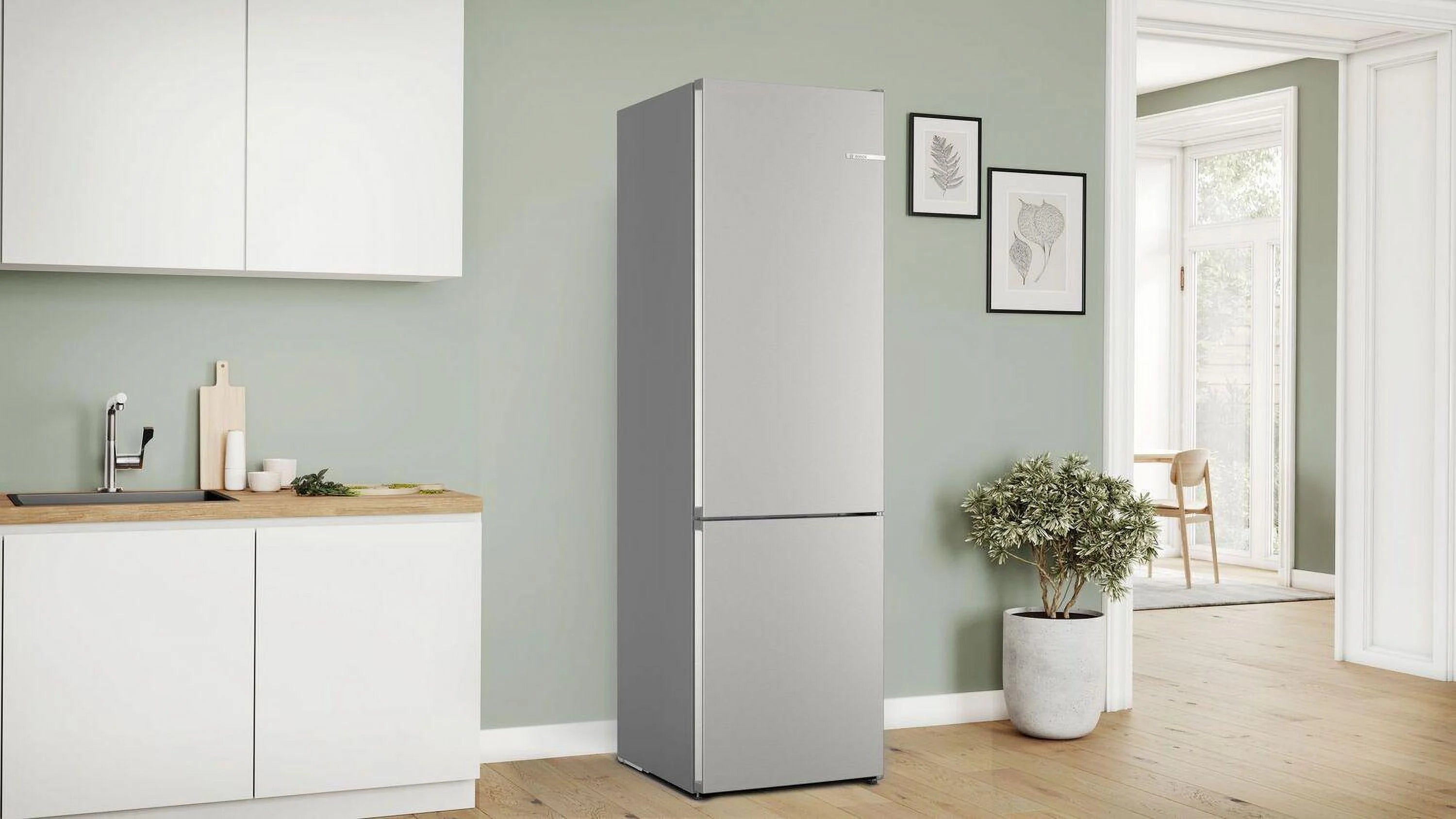 BOSCH B24CB80ESS  BOTTOM FREEZER FREESTANDING REFRIGERATOR Stainless Steel