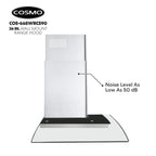 30 in. Vista Collection Ductless Wall Mount Range Hood, Button Controls, LED Lights, Stainless Steel