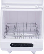 Portable Countertop Dishwasher,Compact Dishwasher With 5-Liter Built-in Water Tank,5 Programs, 360�� Dual Spray