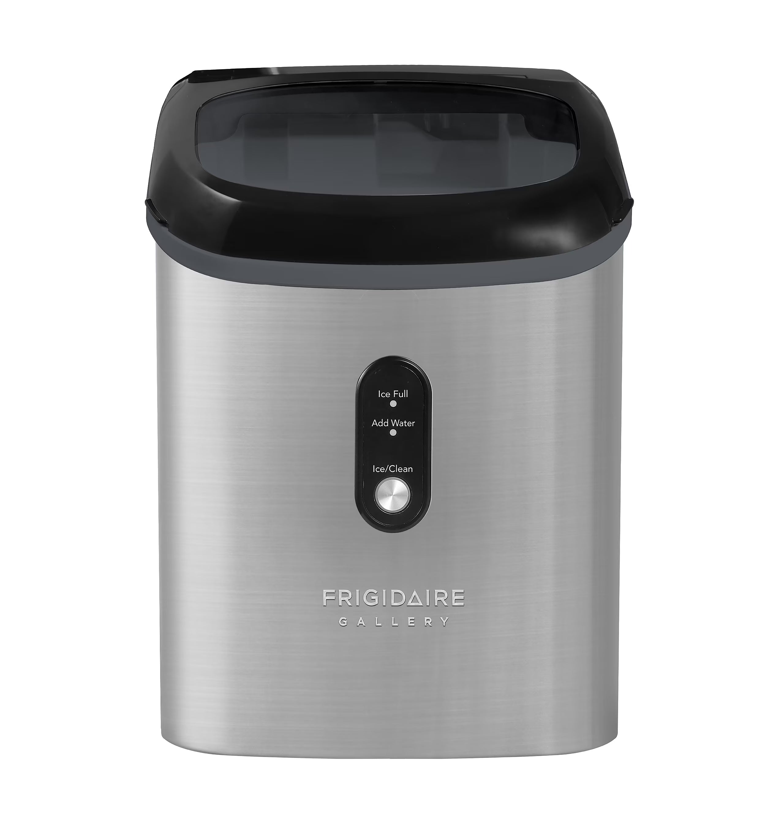 Frigidaire Gallery, 33 lbs. Nugget Ice Maker, Stainless Steel, Black, EFIC214