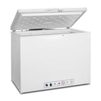 7 Cu ft Propane Chest Freezer, LPG/110V 2 Way Freezer Off Grid Lock and Top Door for Outdoor White