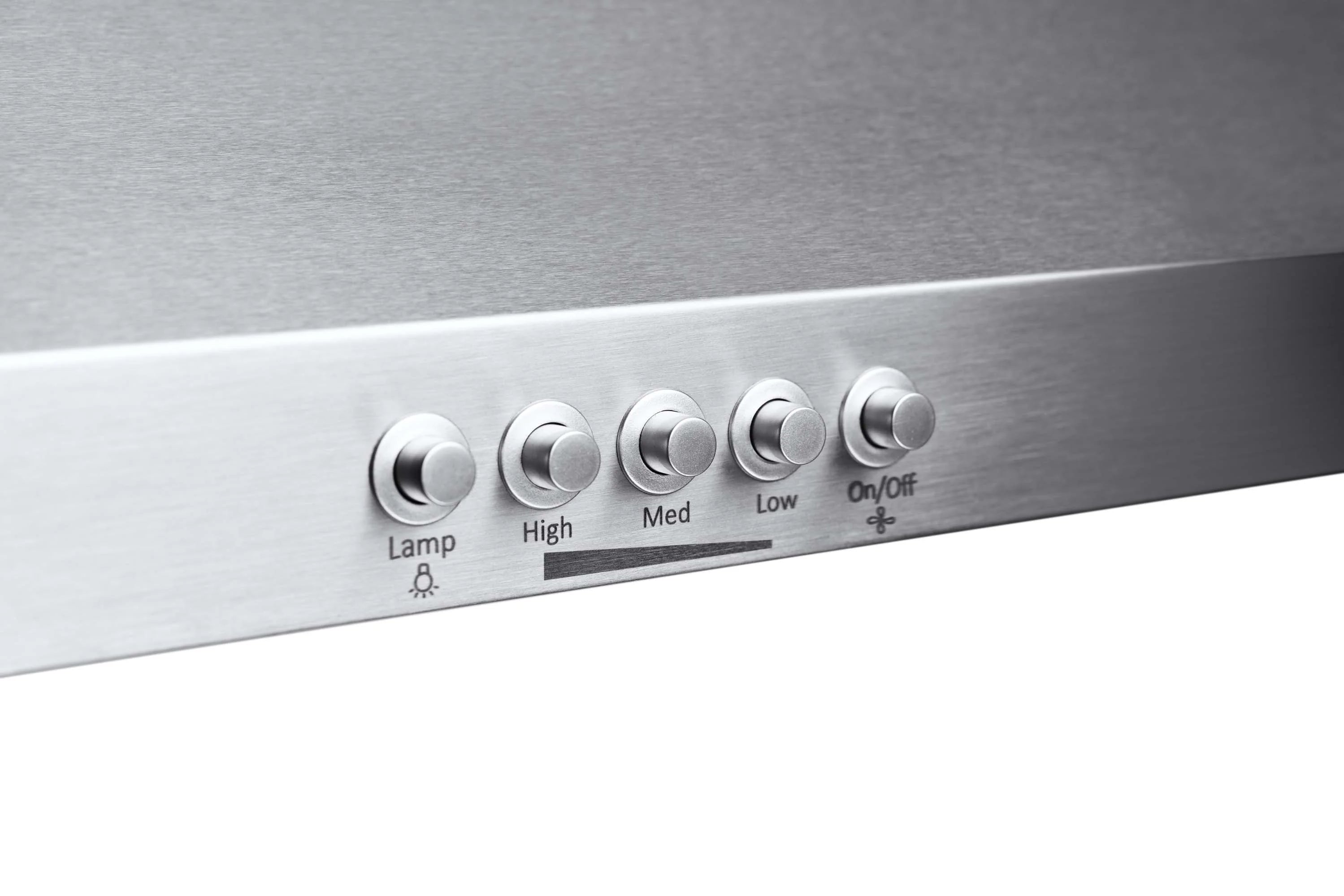 Hauslane Chef Series C100 30-inch Under Cabinet Range Hood, Stainless Steel, Energy Efficient LED, 6 Inch Duct