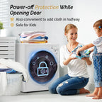 VINGLI 110 V Electric Compact Front Load Tumble Portable Clothes Dryer