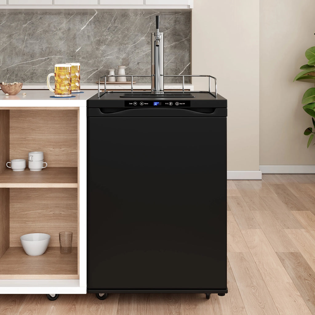 Edgestar Kc3000 24" Wide Kegerator - Black
