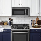 General Electric Over-the-Range Sensor Microwave Oven 1.7 cu In Stainless Steel