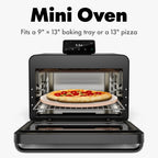 CHEF iQ MiniOven 25-Quart Countertop Oven with Touchscreen Controls - Black