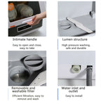 Countertop Dishwasher 3 Washing Programs Air-dry Function for Small Apartments