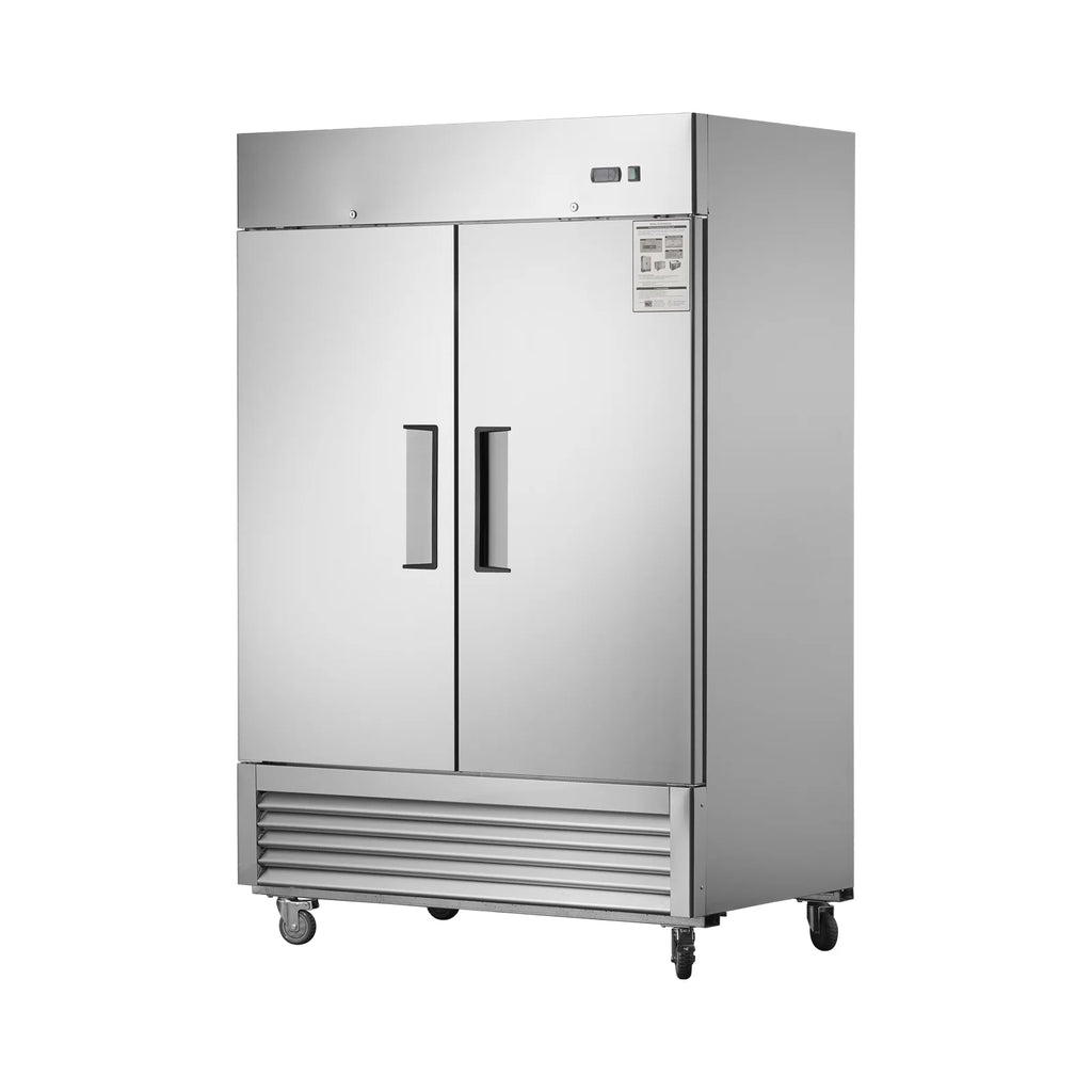 Camellia River 54" Upright Freezer, 42.2 Cu.ft. Solid Door, Commercial, Stainless Steel