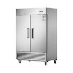 Camellia River 54" Upright Freezer, 42.2 Cu.ft. Solid Door, Commercial, Stainless Steel