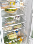 Danby Designer 11 C Ft Automatic Defrost Apartment Refrigerator, Spotless Steel