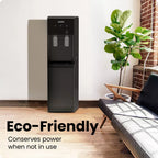 Iceman Ice Maker & Water Dispenser, Bottom-Loading for 1a??5 Gallon Bottles a?? Black
