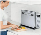 New Ninja Flip 10-in-1 Toaster Oven & Air Fryer with Added Broil Rack