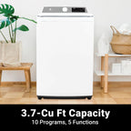 Arctic Wind 3.7-Cu. ft.  Electric Top Load Washer, White, ATLMW37