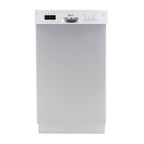 Avanti DWF18V0W 53 dBA White Built-In Front-Control Dishwasher