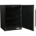 Azure 24-Inch 5.1 Cu. Ft. Compact Refrigerator - Stainless Steel - A124R-S