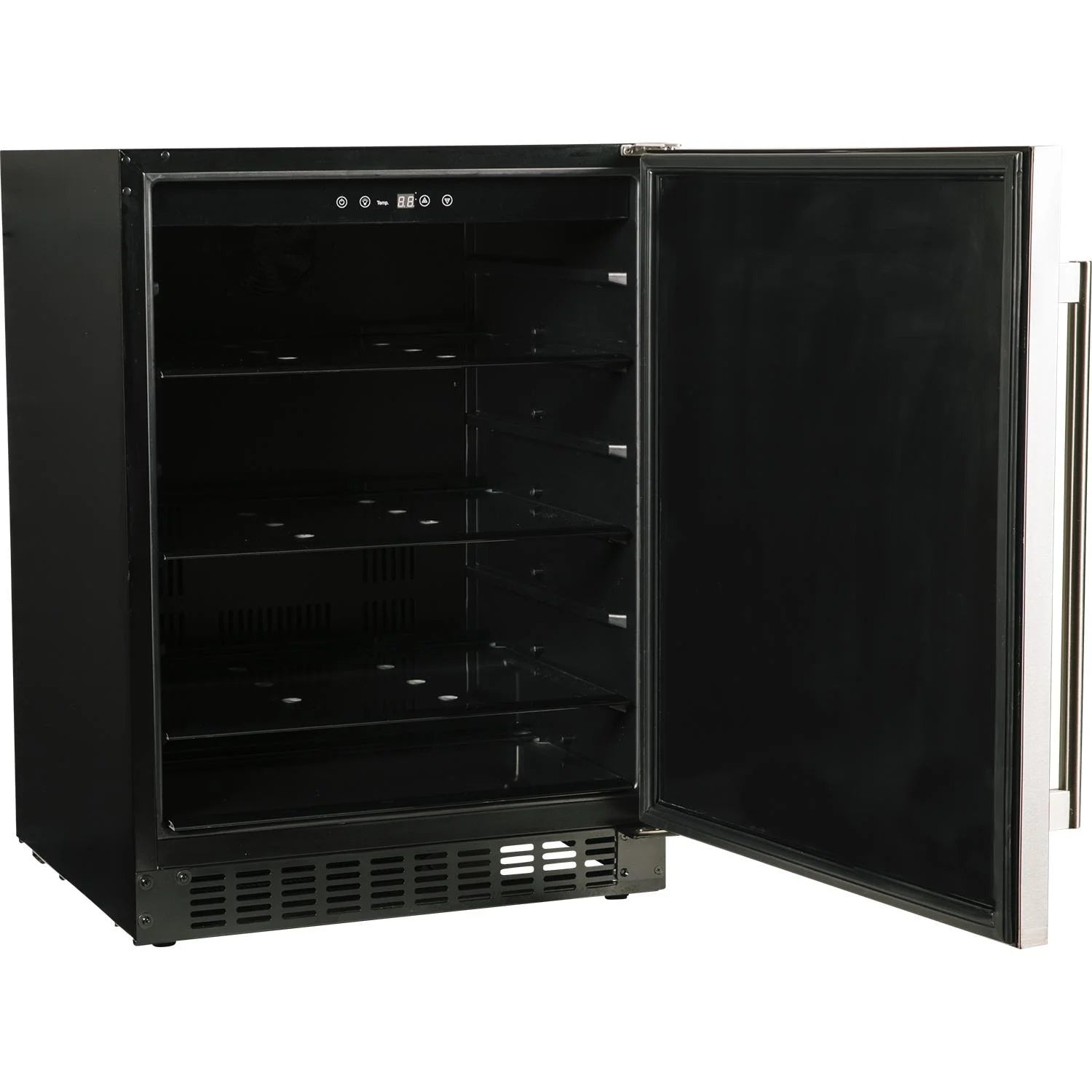 Azure 24-Inch 5.1 Cu. Ft. Compact Refrigerator - Stainless Steel - A124R-S