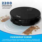 iHome AutoVac Eclipse Pro 3-in-1 Robot Vacuum and Vibrating Mop, Homemap Navigation
