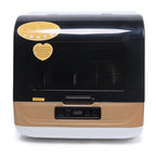 Portable Countertop Dishwasher W/Steam& Air-dry Function, 4 Washing Programs, 360° Streak-free Deep Cleaning for Home Apartments& Rvs (12-20pc Once)