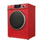 Equator All-in-One Washer Dryer VENTLESS/VENTED PET cycle 1.62cf/15lbs 110V in Merlot