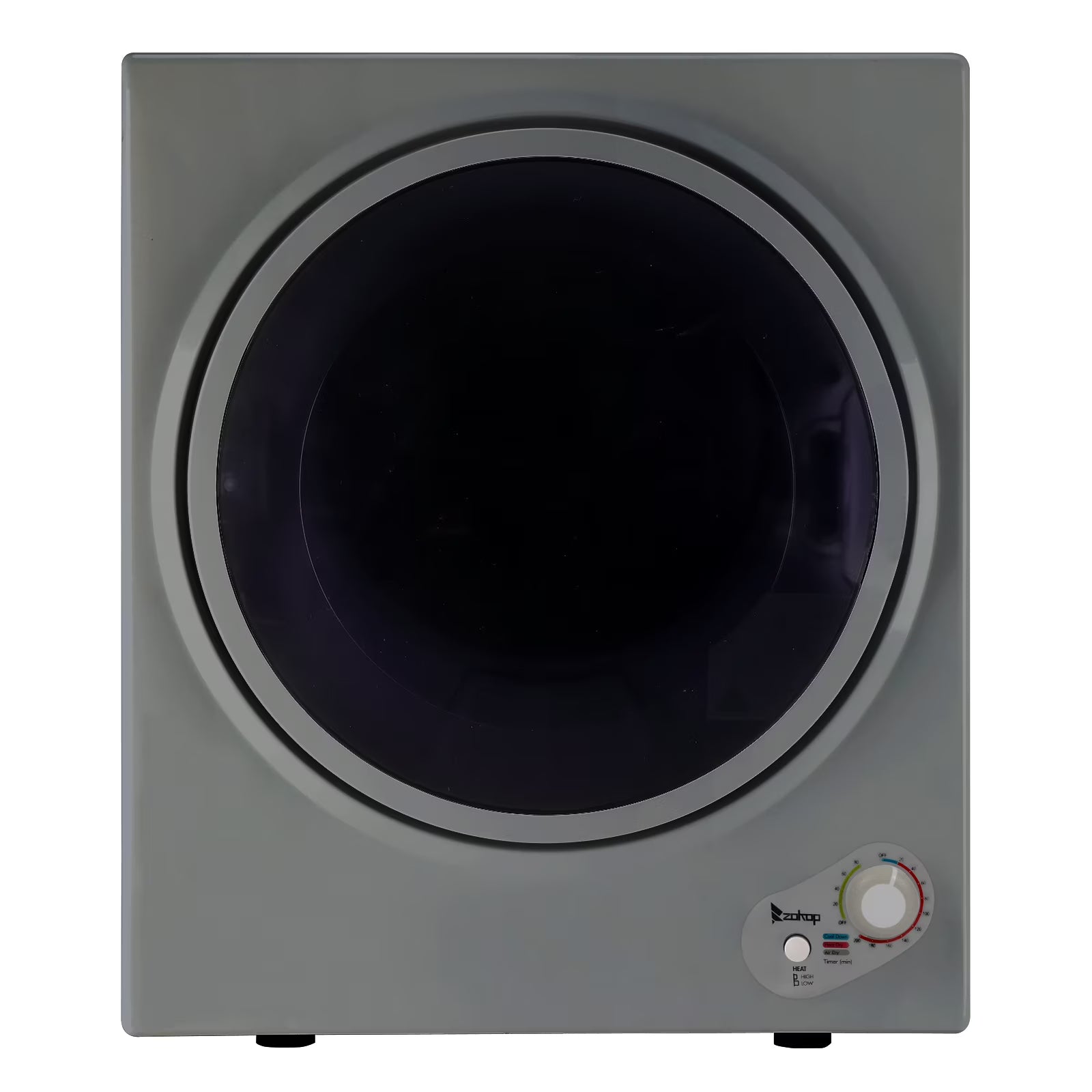 Ktaxon 1.6 cu. ft. Electric Tumble Compact Cloth Dryer Stainless Steel Wall Mounted, White