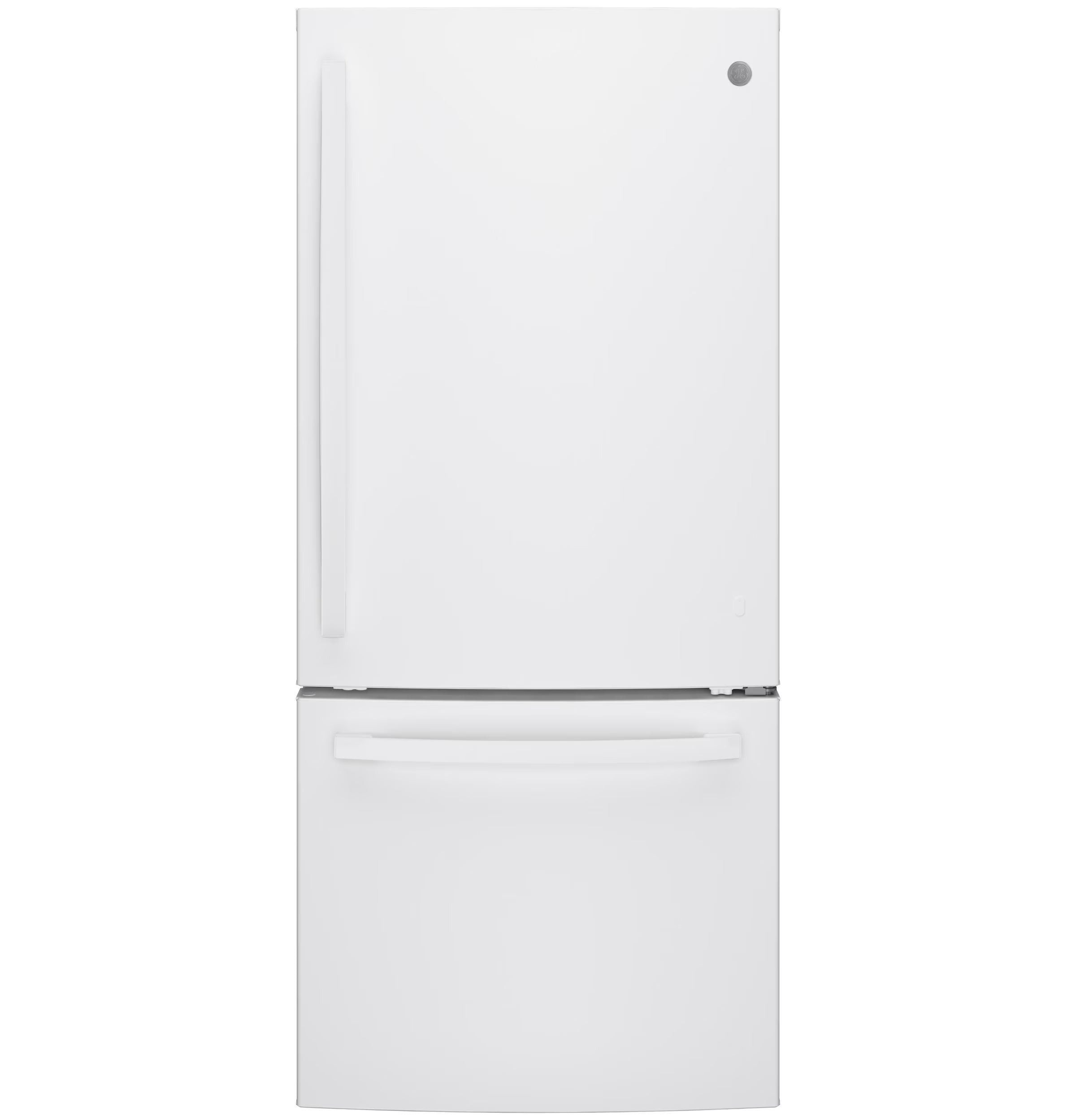 GE APPLIANCES GDE21EGKWW bottom freezer freestanding refrigerator