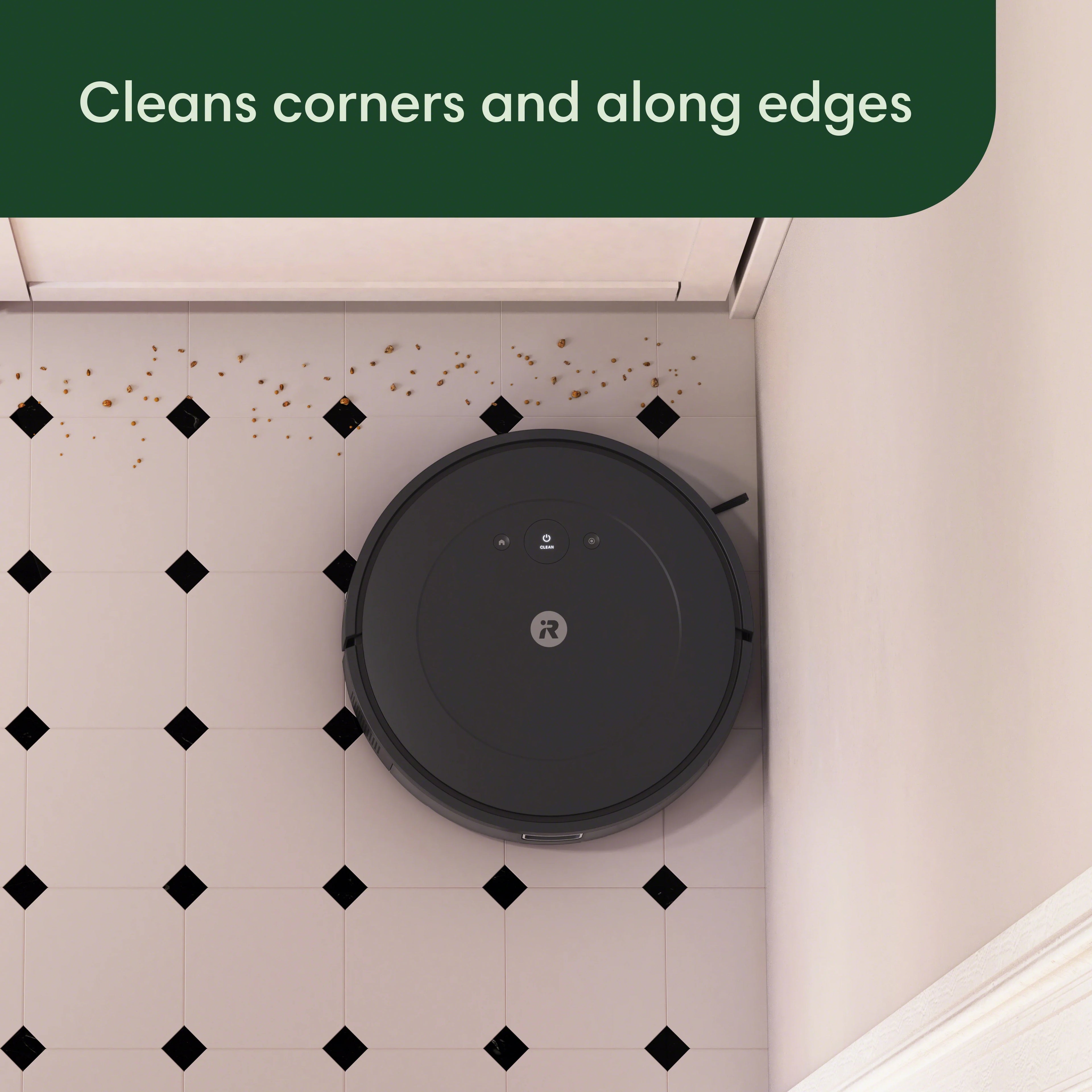 iRobot Roomba Vac Essential Robot Vacuum Cleaner with 3-Stage Cleaning System (Black)