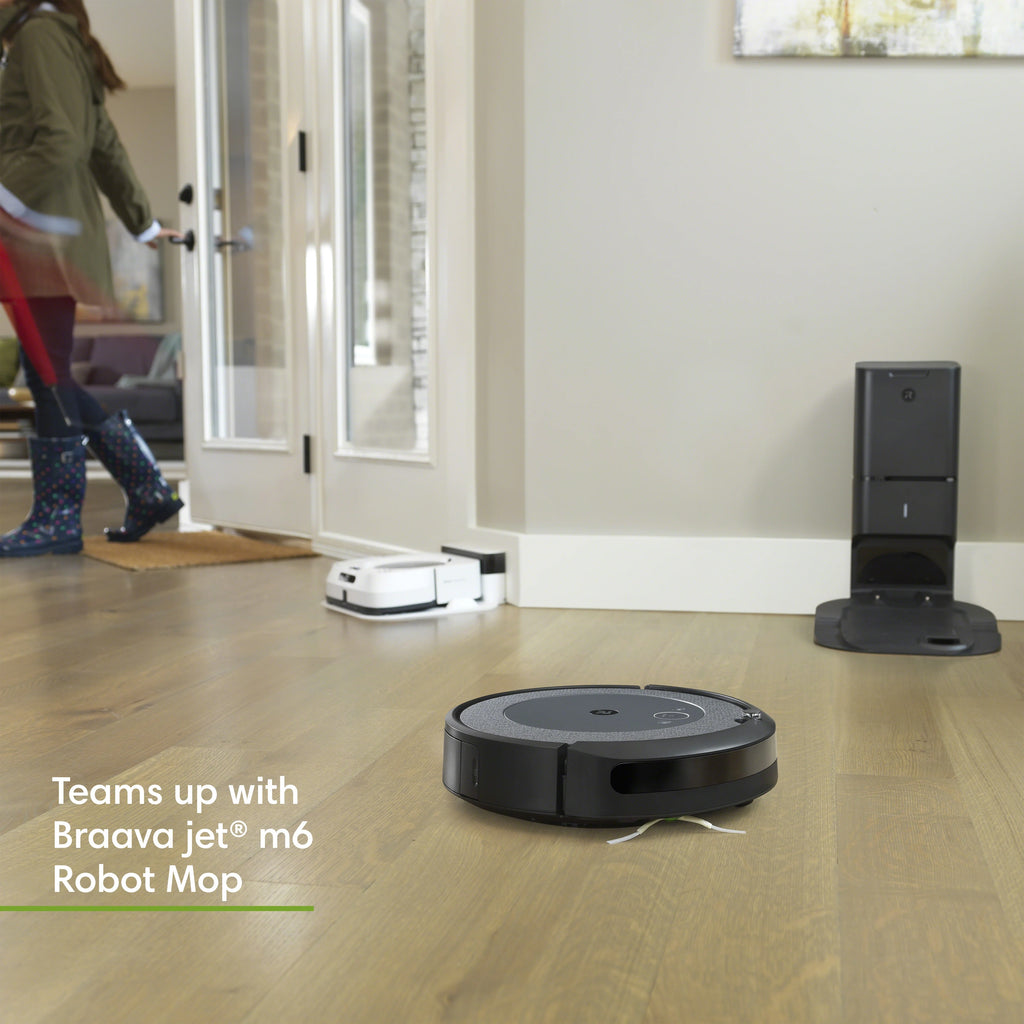 iRobot? Roomba? i3+ EVO (3550) Self-Emptying Robot Vacuum �C Now Clean By Room With Smart Mapping, Empties Itself For Up To 60 Days, Works With Google, Ideal For Pet Hair, Carpets?