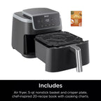 Ninja0 - Air Fryer Pro 4-in-1 with 5 QT Capacity - Gray