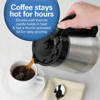 Hamilton Beach 10 Cup Programmable Coffee Maker with Thermal Carafe