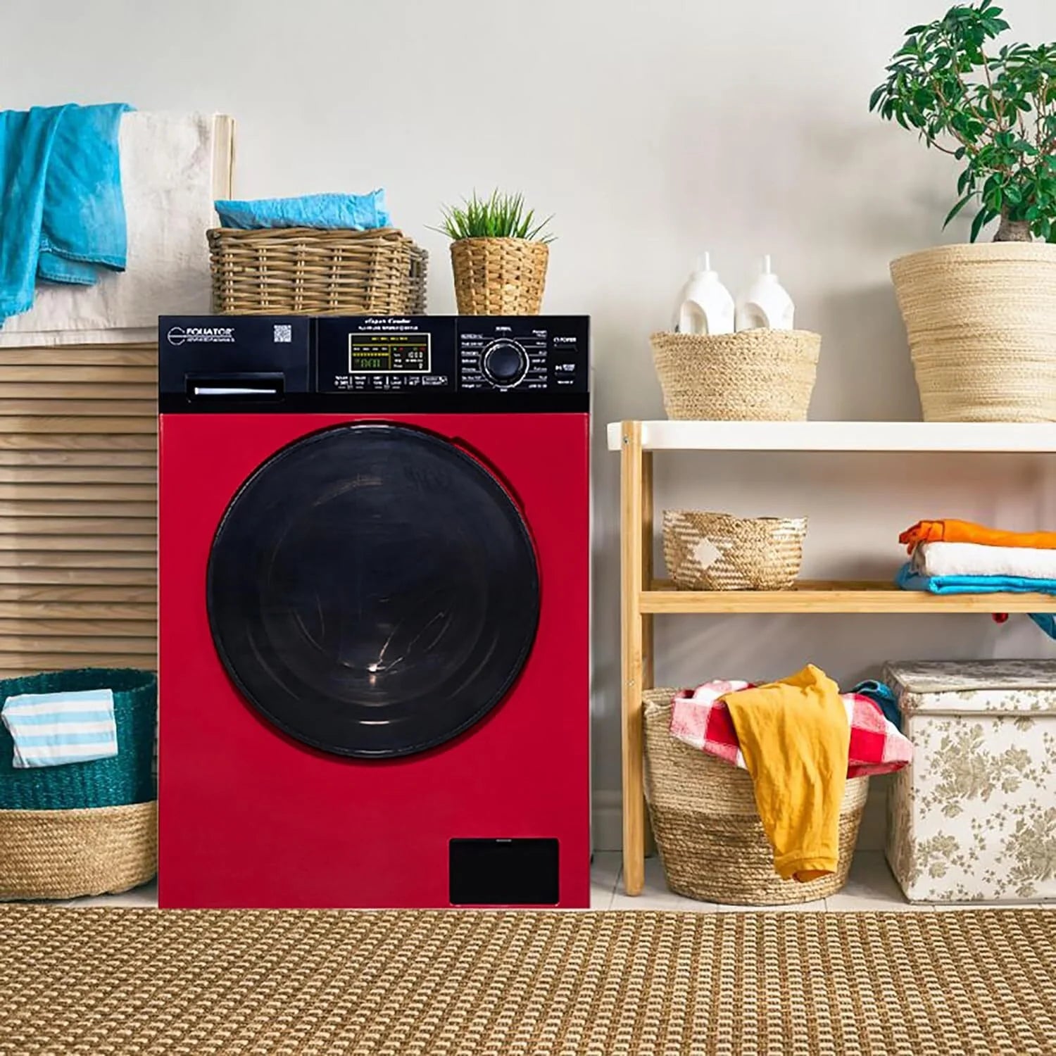 Equator Ver3 Combo Washer Vented/Ventless Dry-1400RPM Color Coded Display Y/B