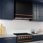 Akicon Range Hood 30 Inch, 600 CFM Ducted Vent Hood, Stainless Steel Box Kitchen Hood with 2 LED Lights, Removable Baffle Filters, Stove Hood Vent for Kitchen, 3 Speeds, Wall Mounted (AK-HS30HB-JBC)