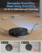 ECOVACS DEEBOT T50 PRO Omni Robot Vacuum and Mop, 3.19�� Ultra-Slim, 15,000Pa Suction