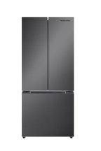 Hamilton Beach, 16.6 Cu. Ft. French Door Refrigerator, Black Stainless