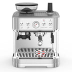 BEKAY Espresso Coffee Machine 15 Bar with Grinding Coffee Filter Milk Frother, Automatic Coffee Maker for Home
