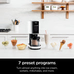 Ninja?? CREAMi??, Ice Cream Maker and Frozen Treat Maker with 7 One-Touch Programs, NC300WMWH