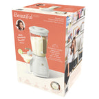 Beautiful Slush Crush 60 oz 4-Speed Frozen Drink Maker, White Icing by Drew Barrymore