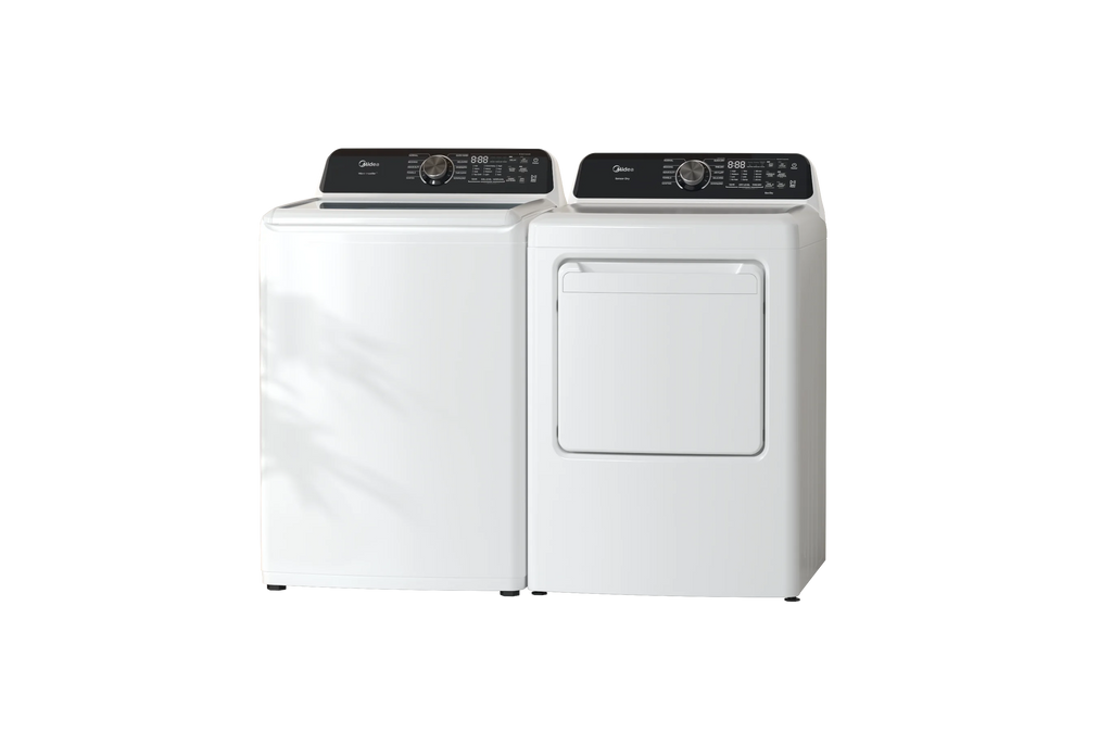 MIDEA Smart 7.0 Cu Ft. Gas Dryer, White
