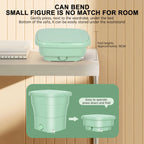 Portable Washing Machine,Mini Foldable Washer,25L Upgraded Large Capacity Foldable Washer, Deep Cleaning Of Underwear, Baby Clothes and Other Small Clothes,Suitable for Apartments, Dormitories, Hotel