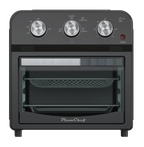 12.5 Quart Air Fryer Convection Toaster Oven, 1500W, 4 Cooking Modes, 7-in-1 Multifunction with Roast, Bake, Grill, Broil, Toast, Dehydrate, Defrost, Stainless Steel, Black