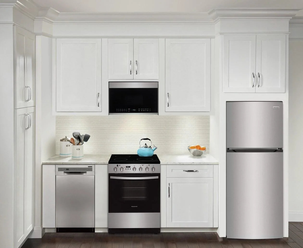 Frigidaire FFHT1425VV 13.9 Cu. Ft. Top Freezer Refrigerator, Stainless Steel