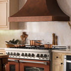 ZLine 8632H36 Designer Series Hand-hammered Copper Finish Wall Range Hood