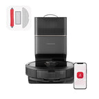 Roborock Q8 Max+ Robot Vacuum and Mop with Self-Emptying, Obstacle Avoidance, LiDAR Navigation, 5500Pa Suction Power, and App Control