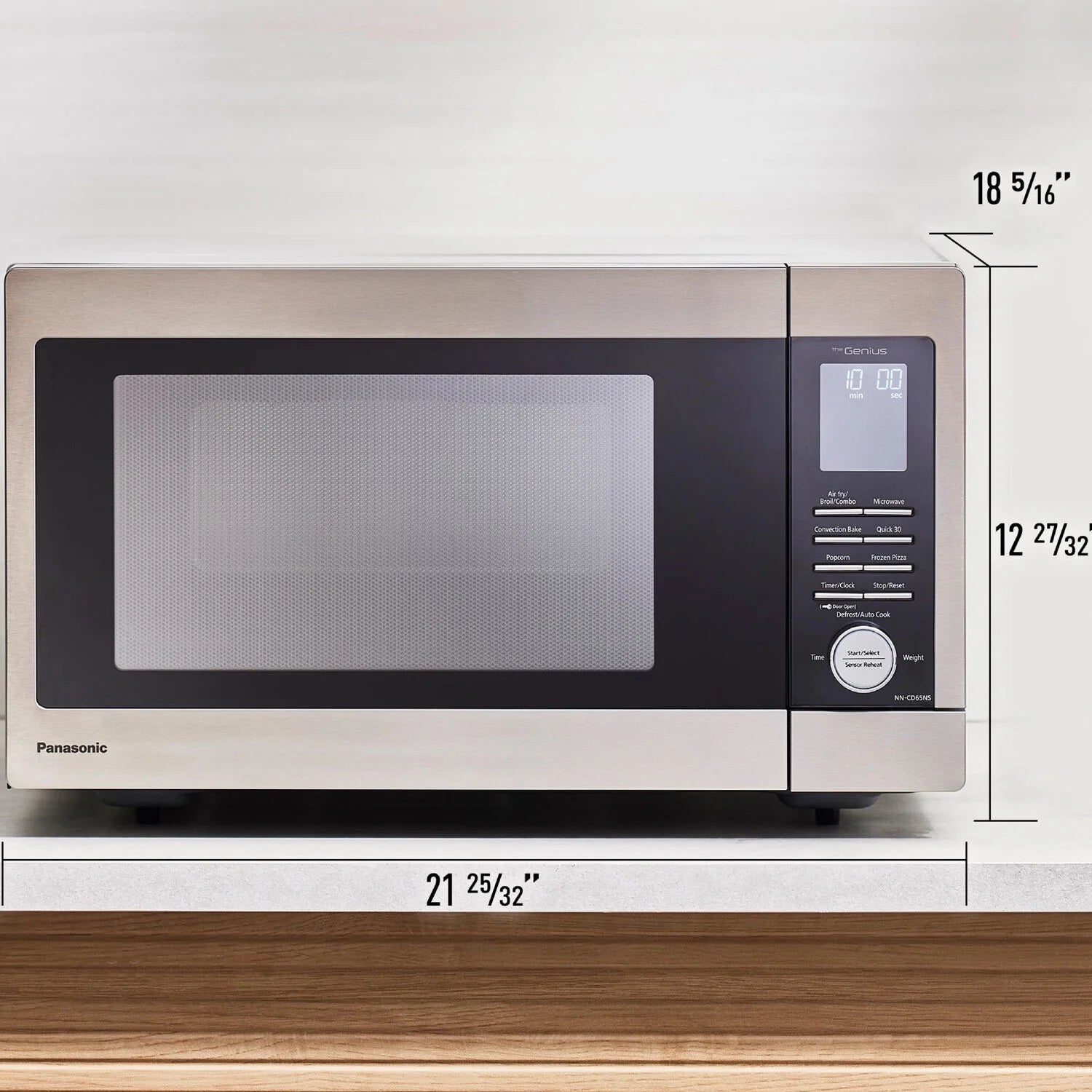 Panasonic 1.3 Cu. ft. Countertop Microwave Multi Oven, NN-CD65NS
